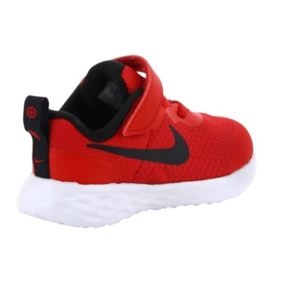 Nike Revolution 6 Little Kids' Child Shoes Size 5C NEW‎ Red/Black DD1094-607 - Picture 4 of 8